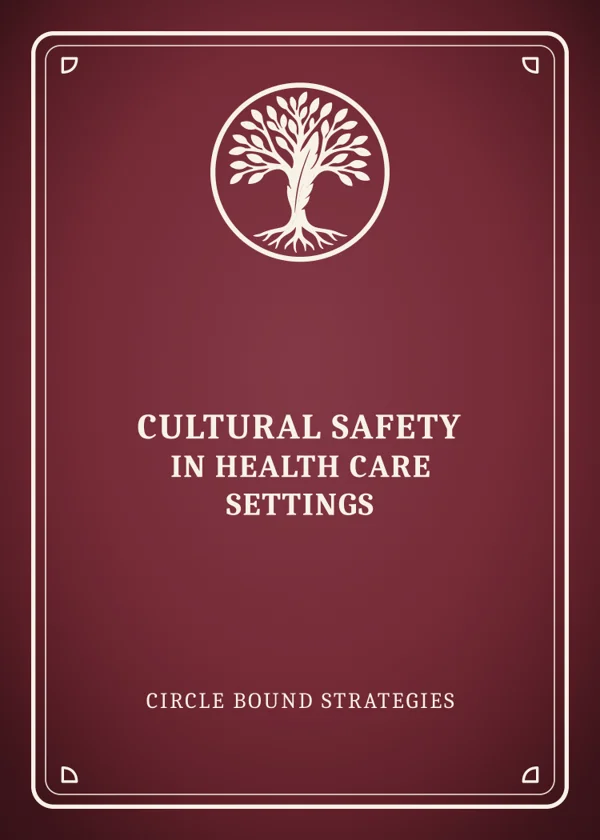 Cultural Safety Reflection Deck card back design